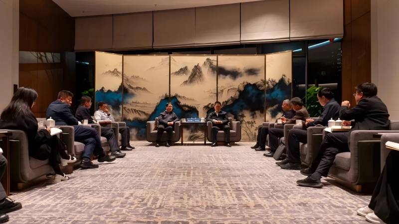 山西建投集團(tuán)與寶雞市政府舉行工作會(huì)談，共..